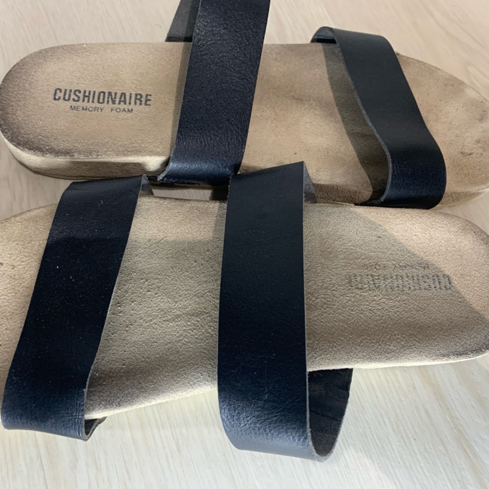 ❤️Foam/leather sandals 9
